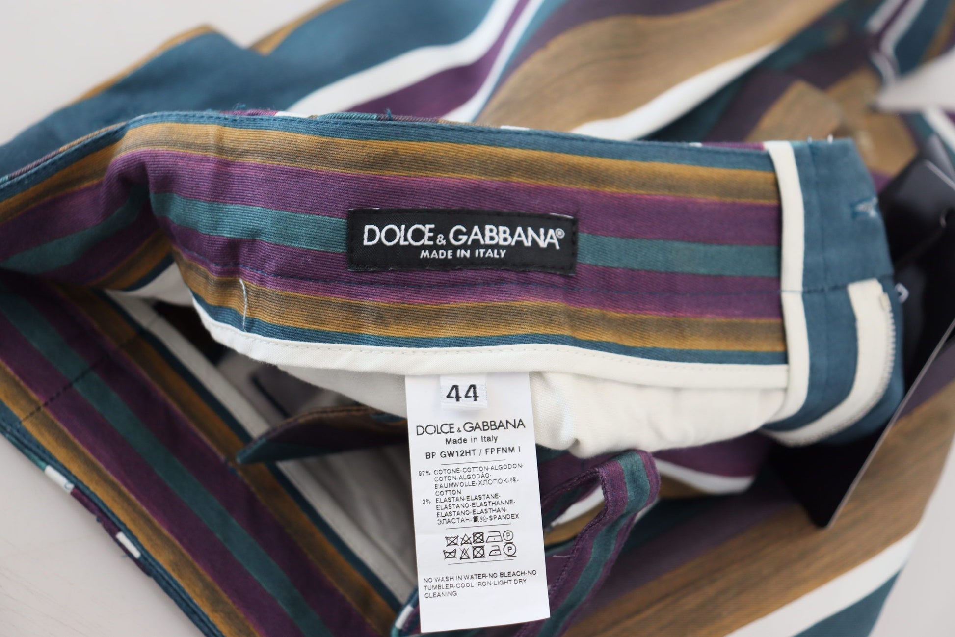 Dolce & Gabbana Multicolor Shorts for Men additional view