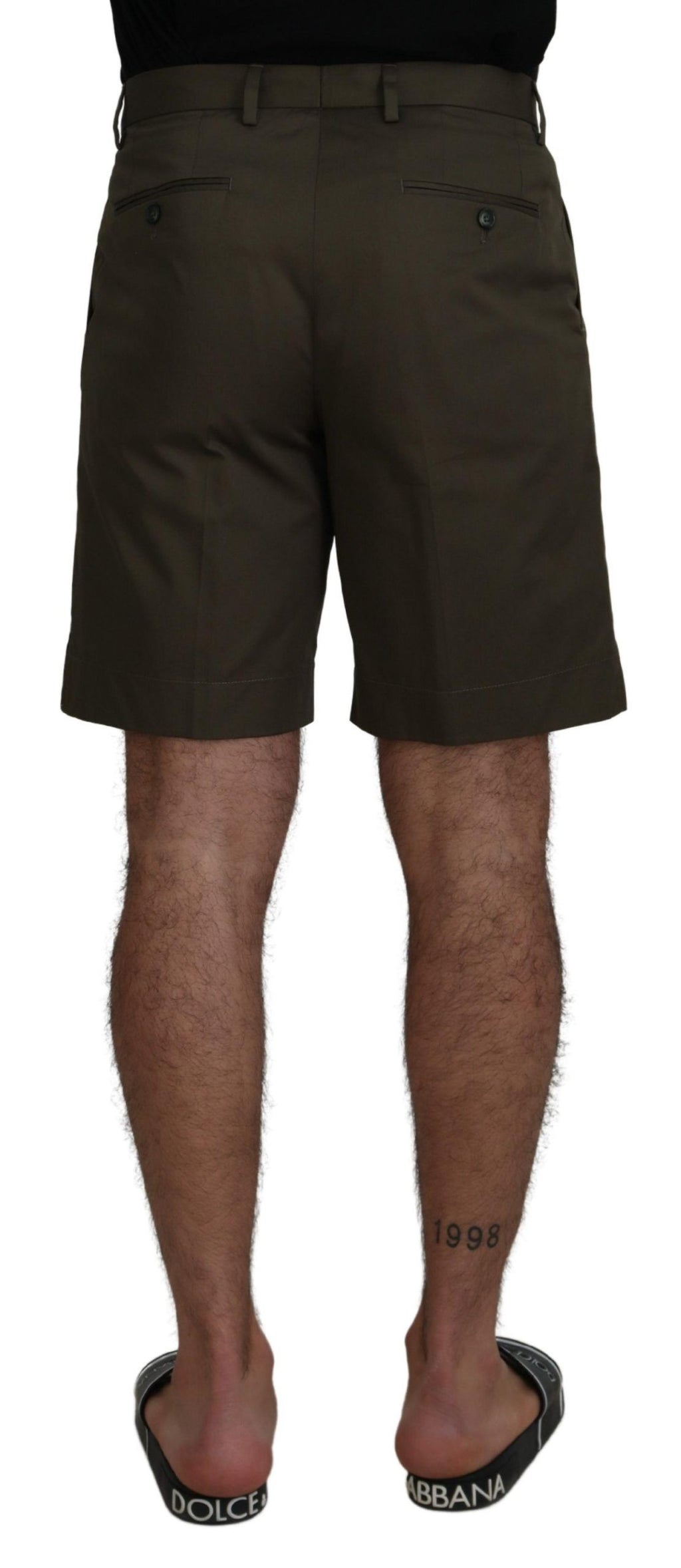 Dolce & Gabbana Green Shorts for Men alternate view