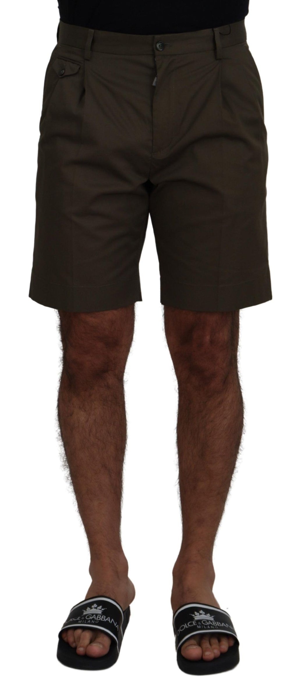 Dolce & Gabbana Green Shorts for Men