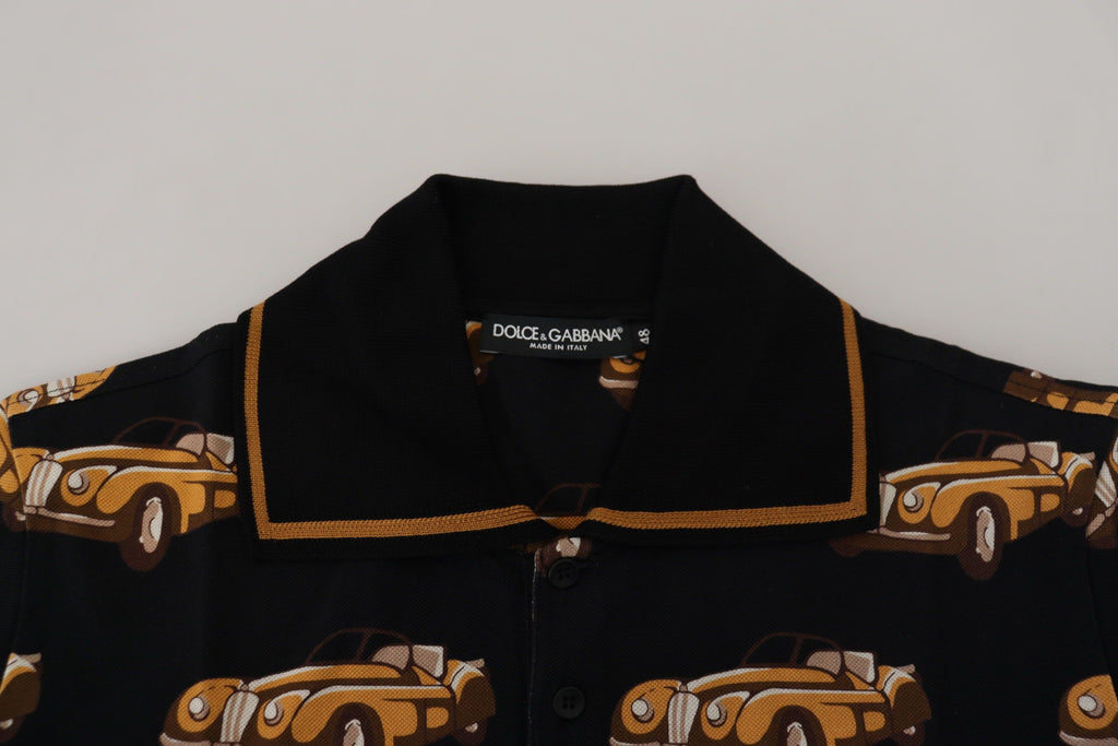 Dolce & Gabbana Black T-Shirt for Men side view
