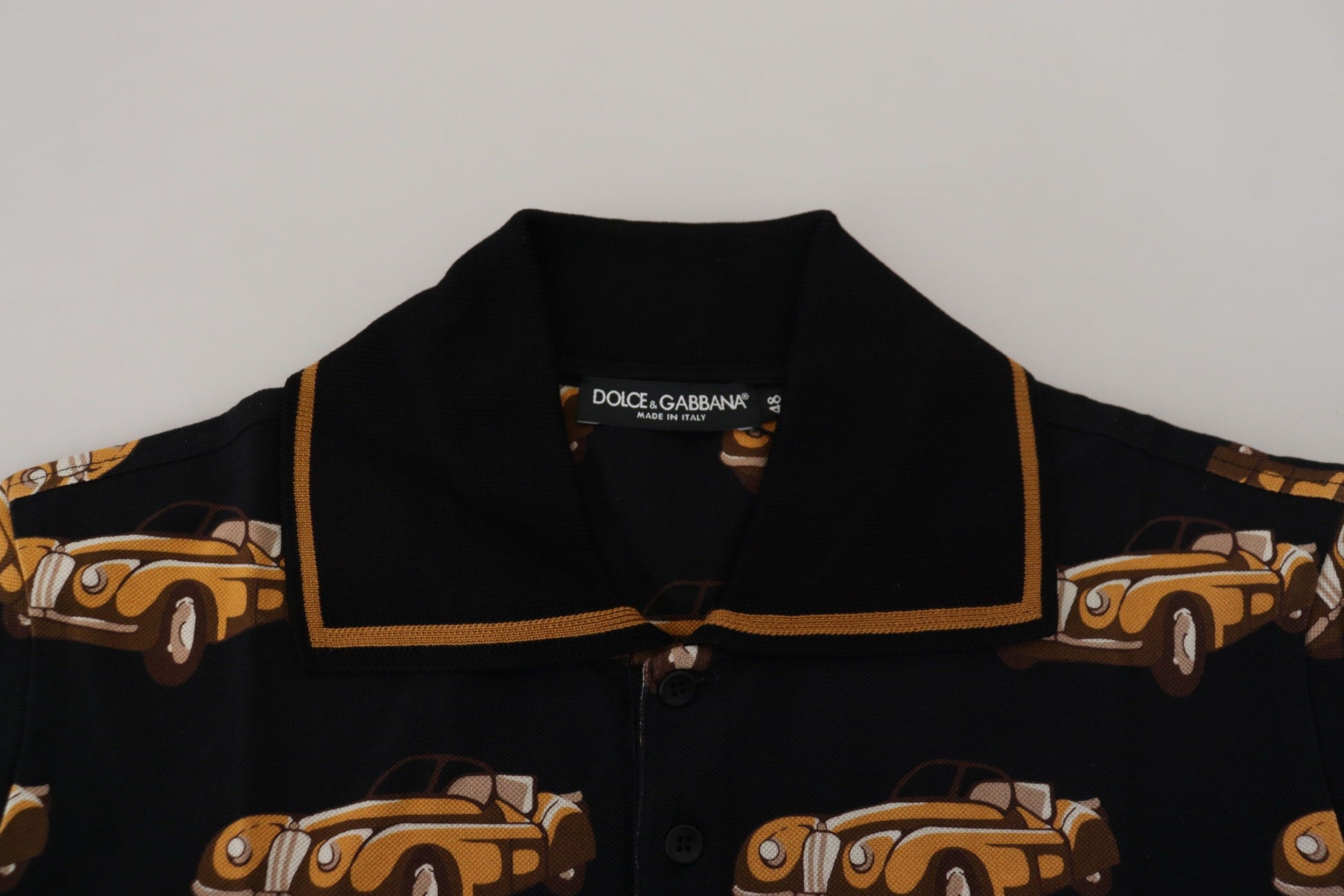 Dolce & Gabbana Black T-Shirt for Men side view