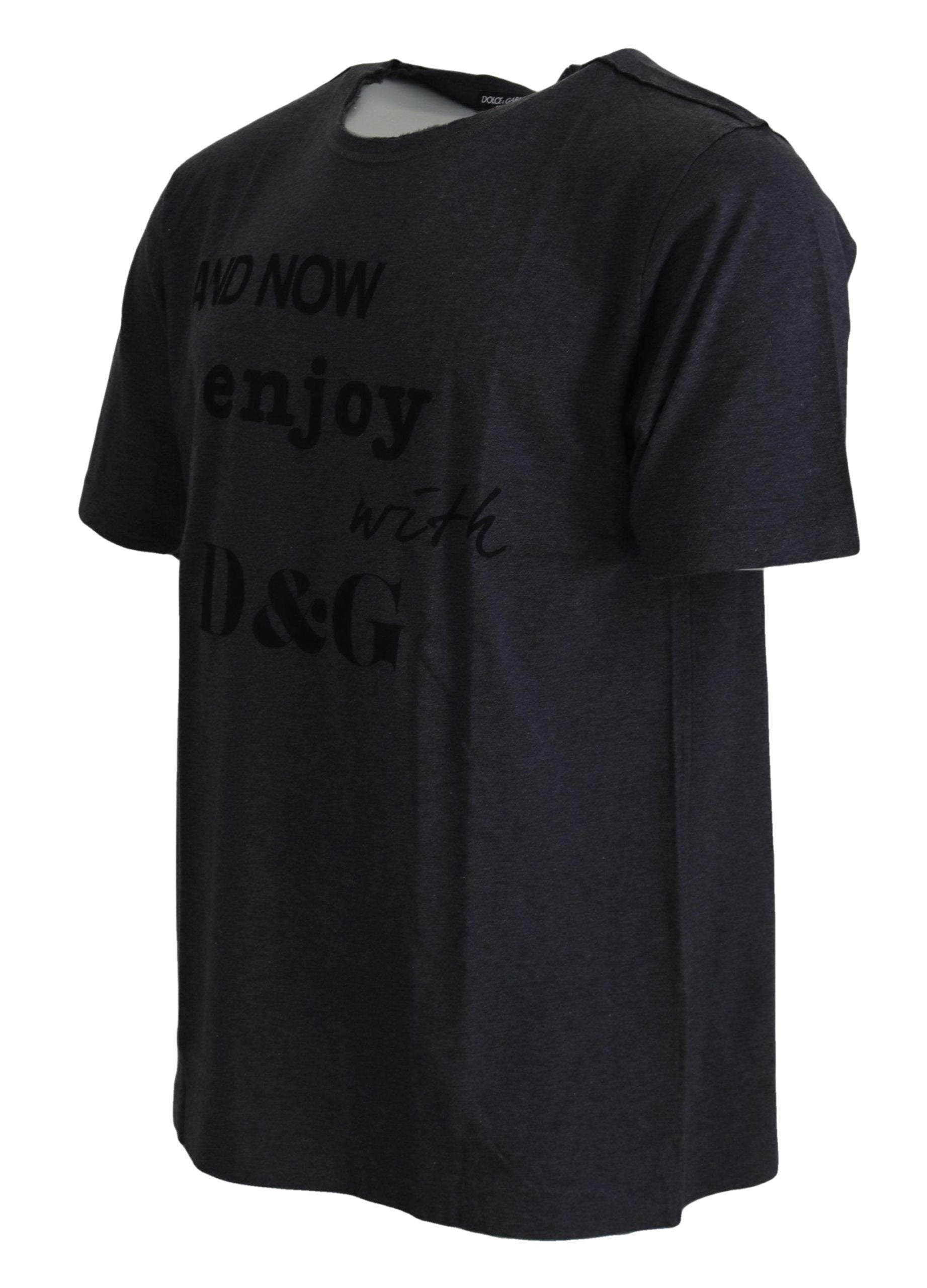Dolce & Gabbana Grey T-Shirt for Men alternate view