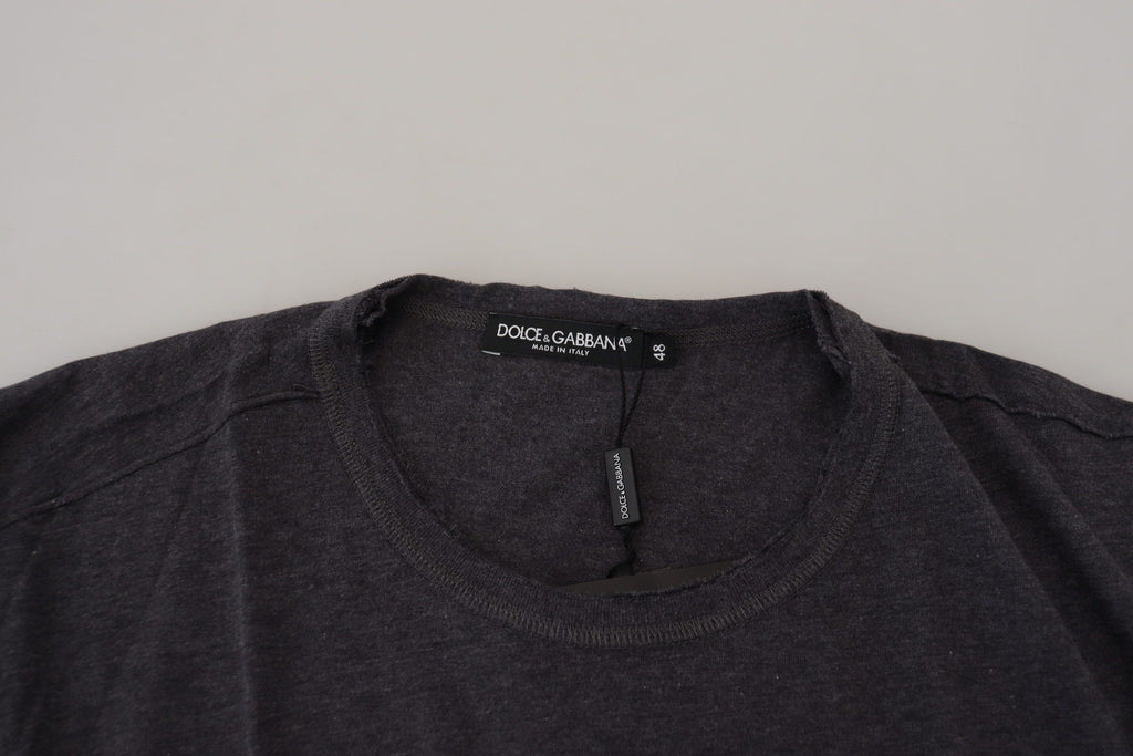 Dolce & Gabbana Grey T-Shirt for Men side view