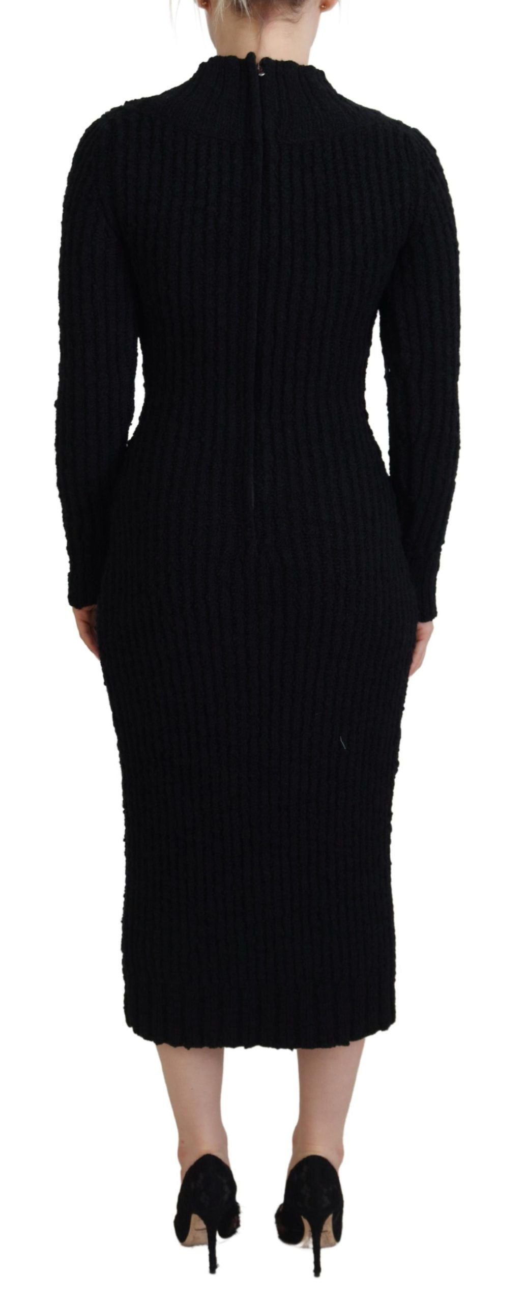 Dolce & Gabbana Black Casual Dress for Women detail view