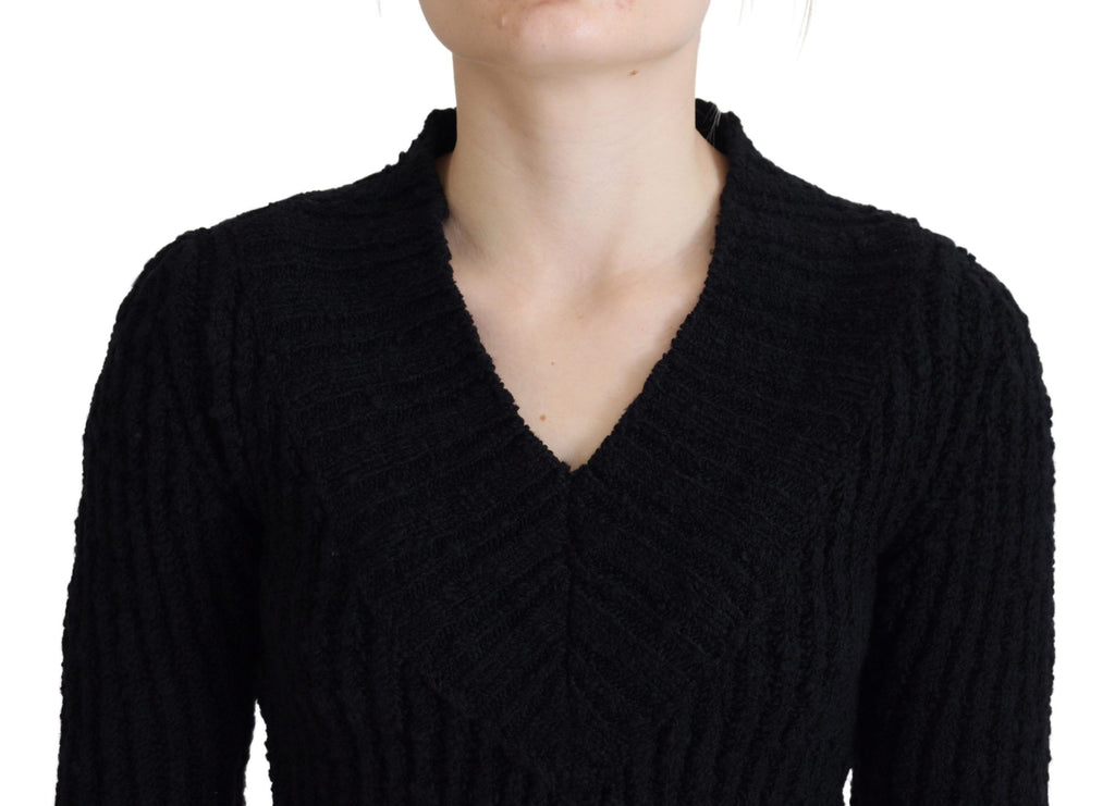 Dolce & Gabbana Black Casual Dress for Women side view