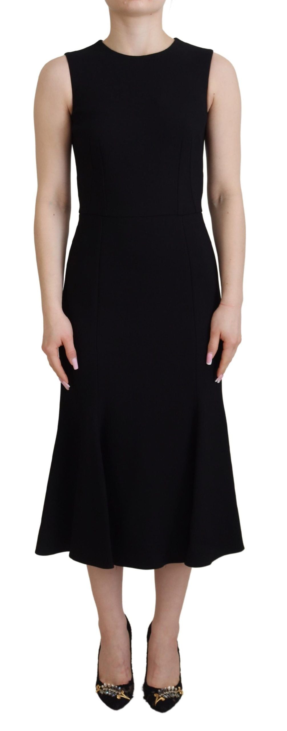 Dolce & Gabbana Black Midi Dress for Women