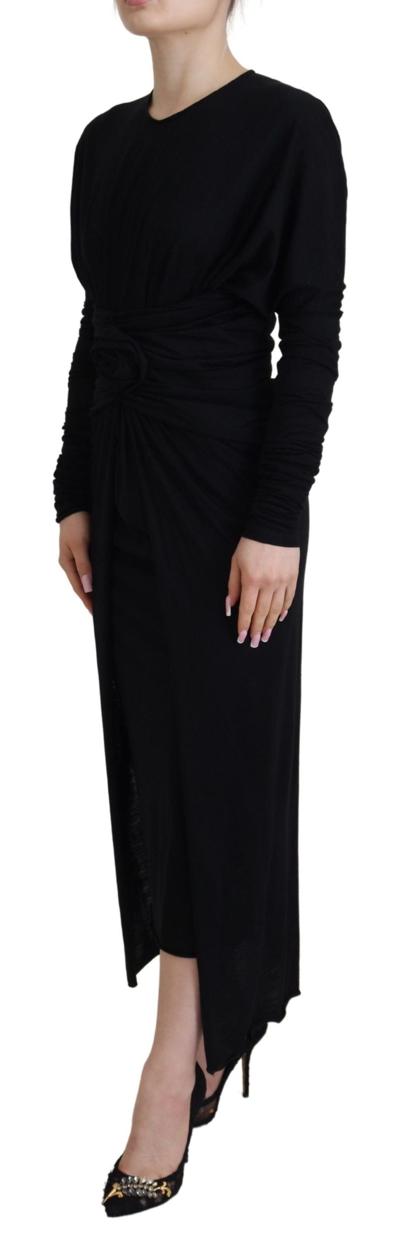 Dolce & Gabbana Black Long Dress for Women alternate view