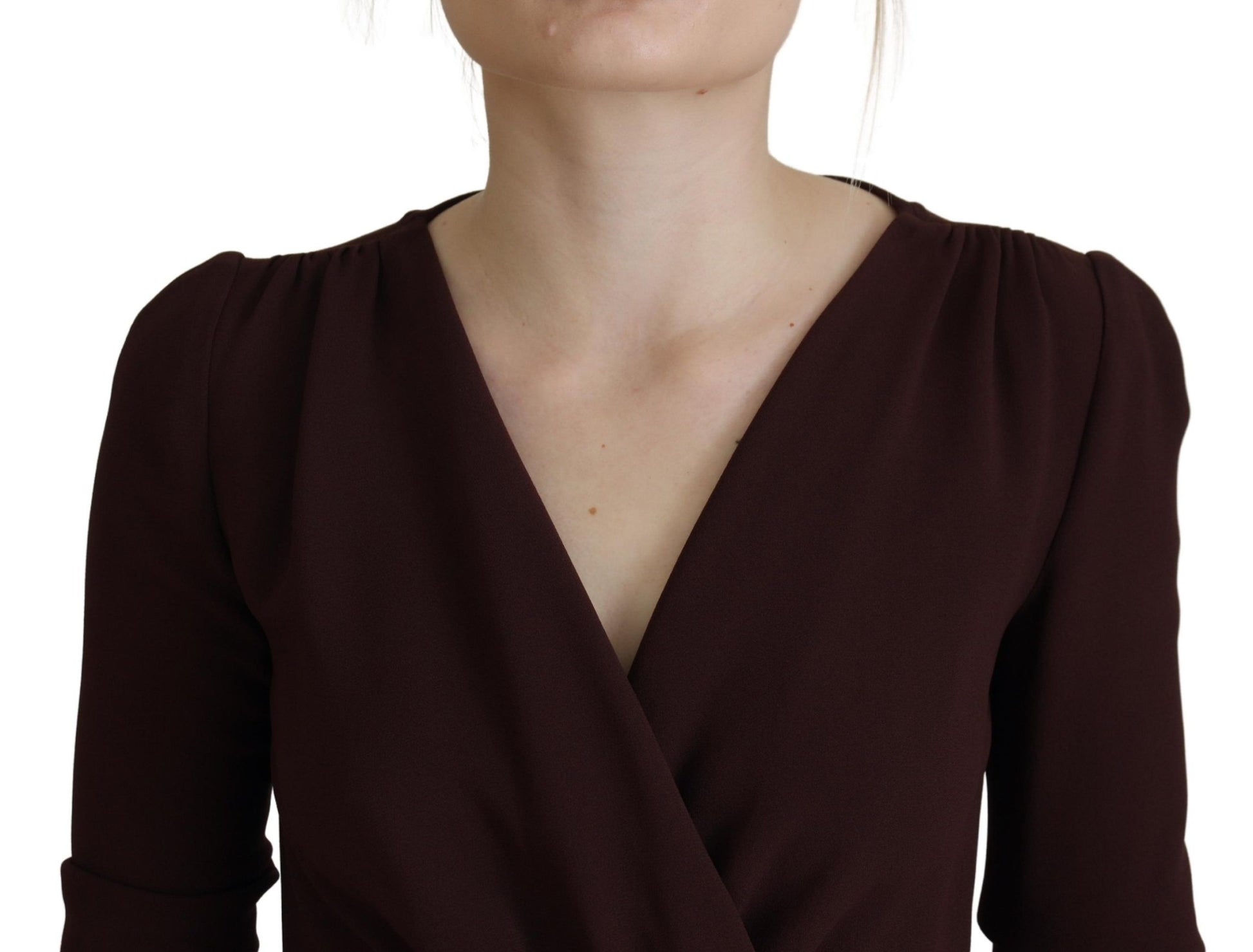 Dolce & Gabbana Brown Longsleeve for Women side view