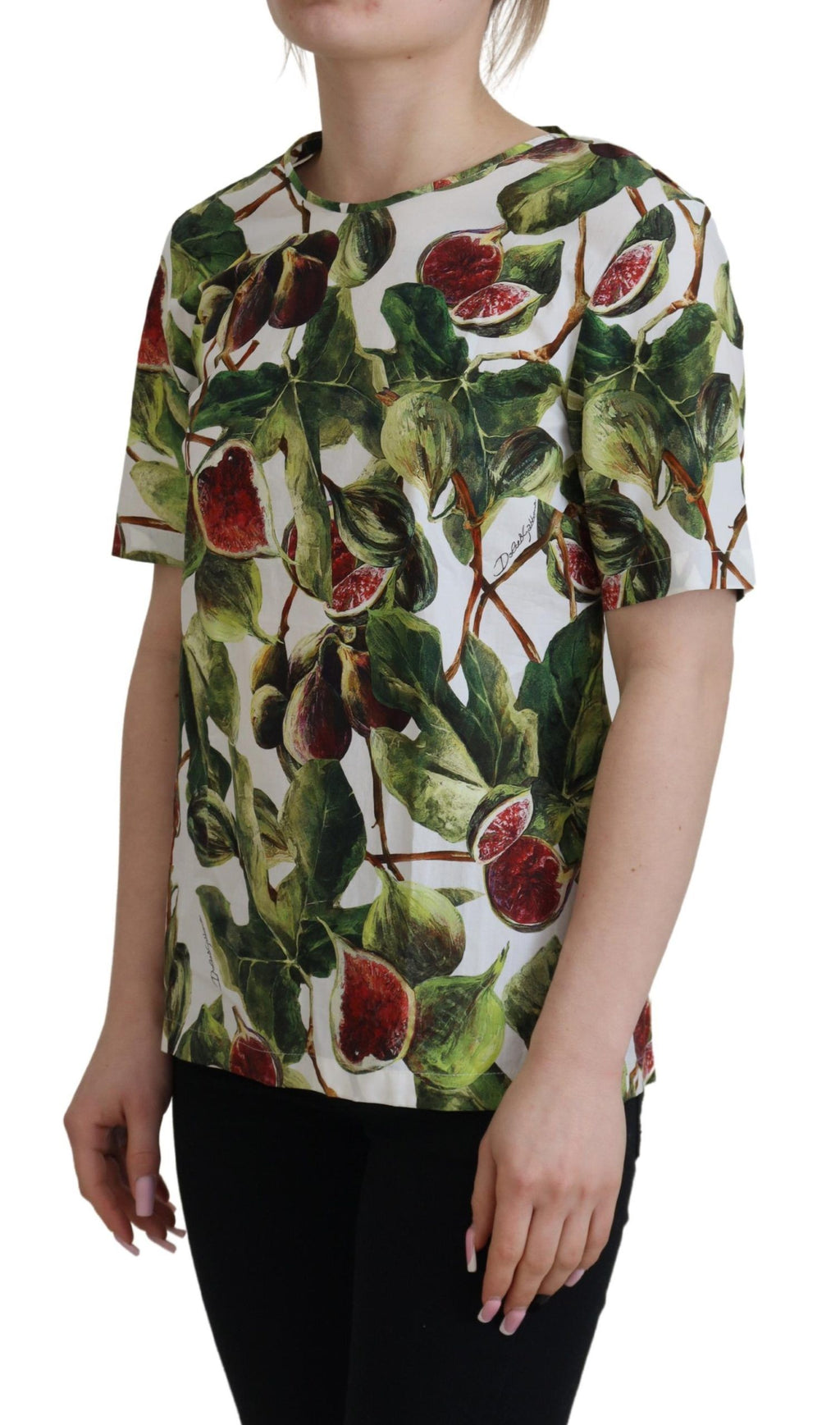 Dolce & Gabbana Multicolor T-Shirt for Women side view