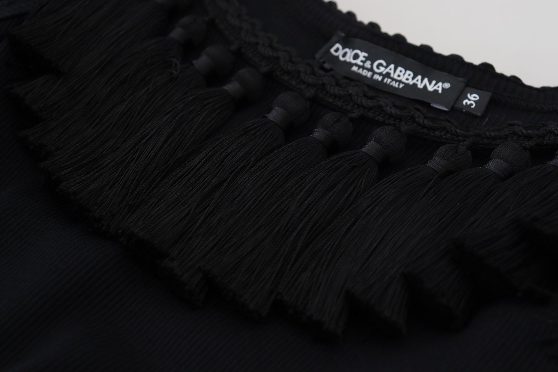 Dolce & Gabbana Black T-Shirt for Women side view