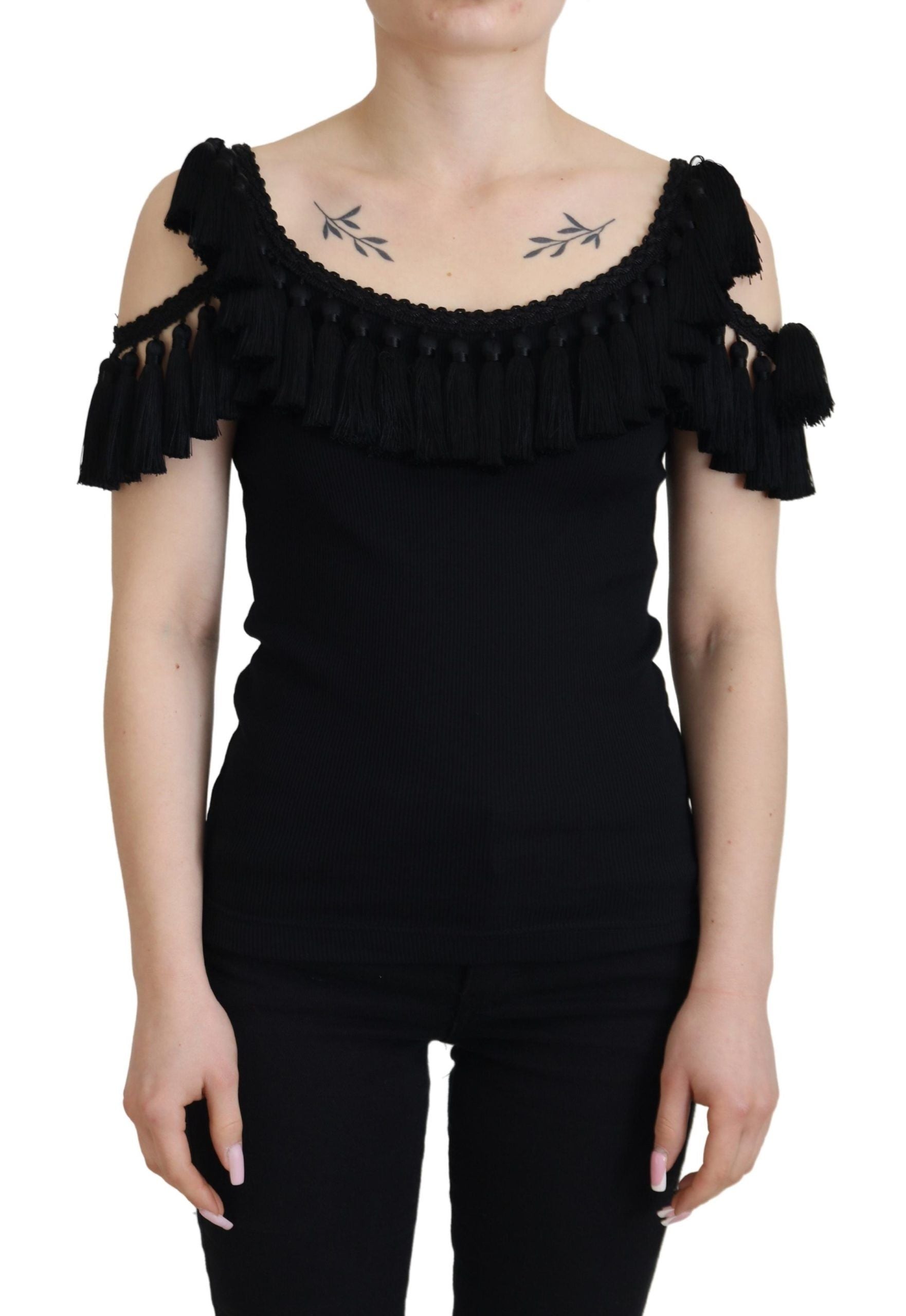 Dolce & Gabbana Black T-Shirt for Women