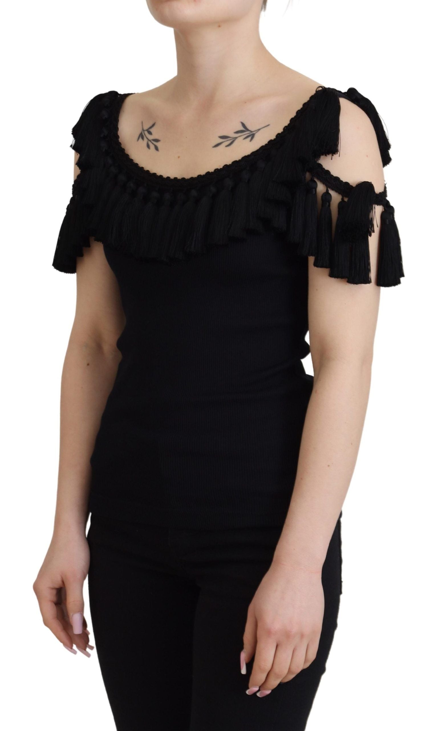 Dolce & Gabbana Black T-Shirt for Women additional view