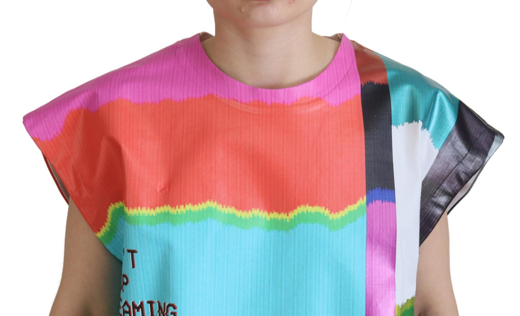 Dolce & Gabbana Multicolor Sleeveless T-Shirt for Women alternate view