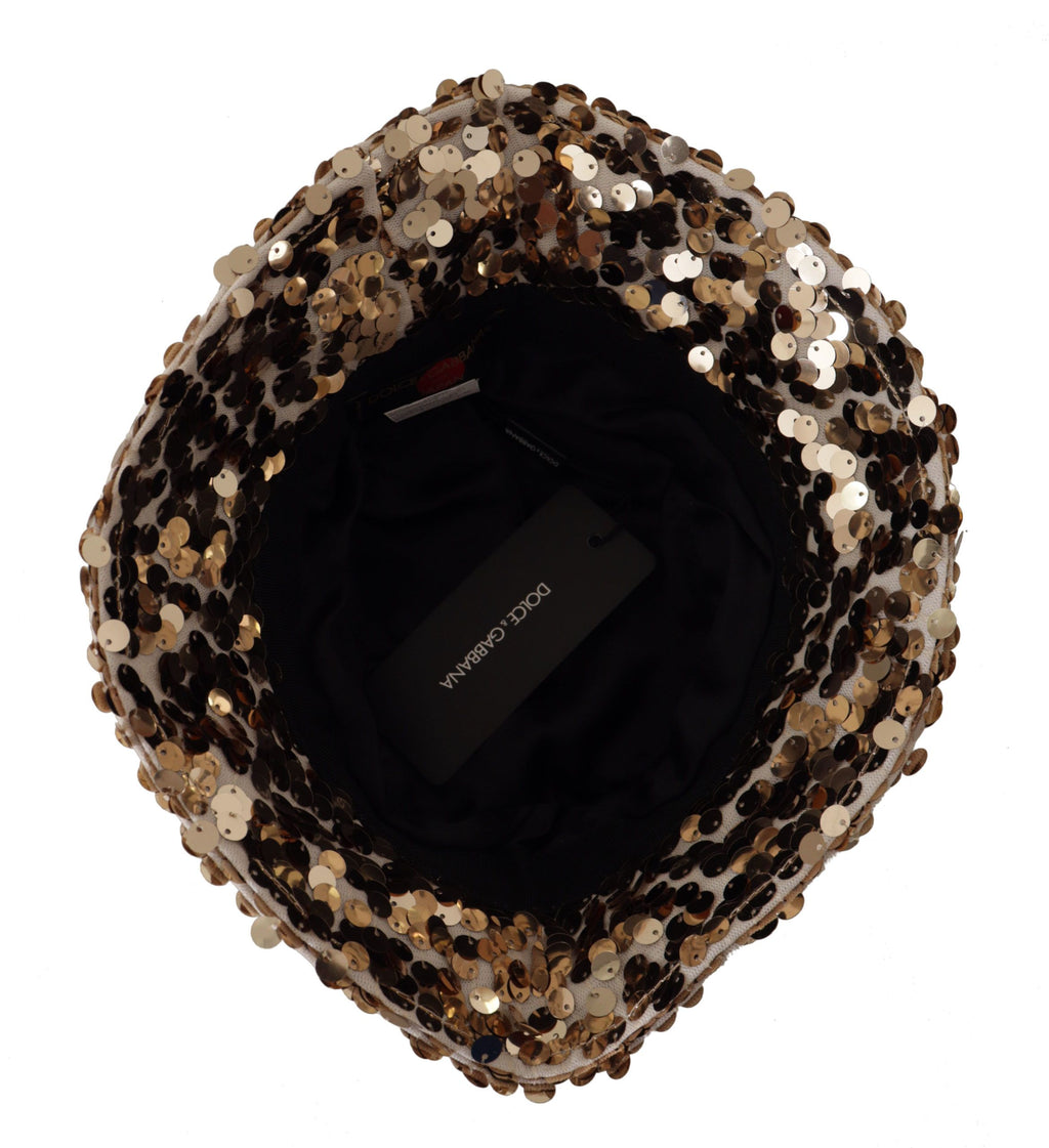 Dolce & Gabbana Gold Bucket Hats for Women additional view