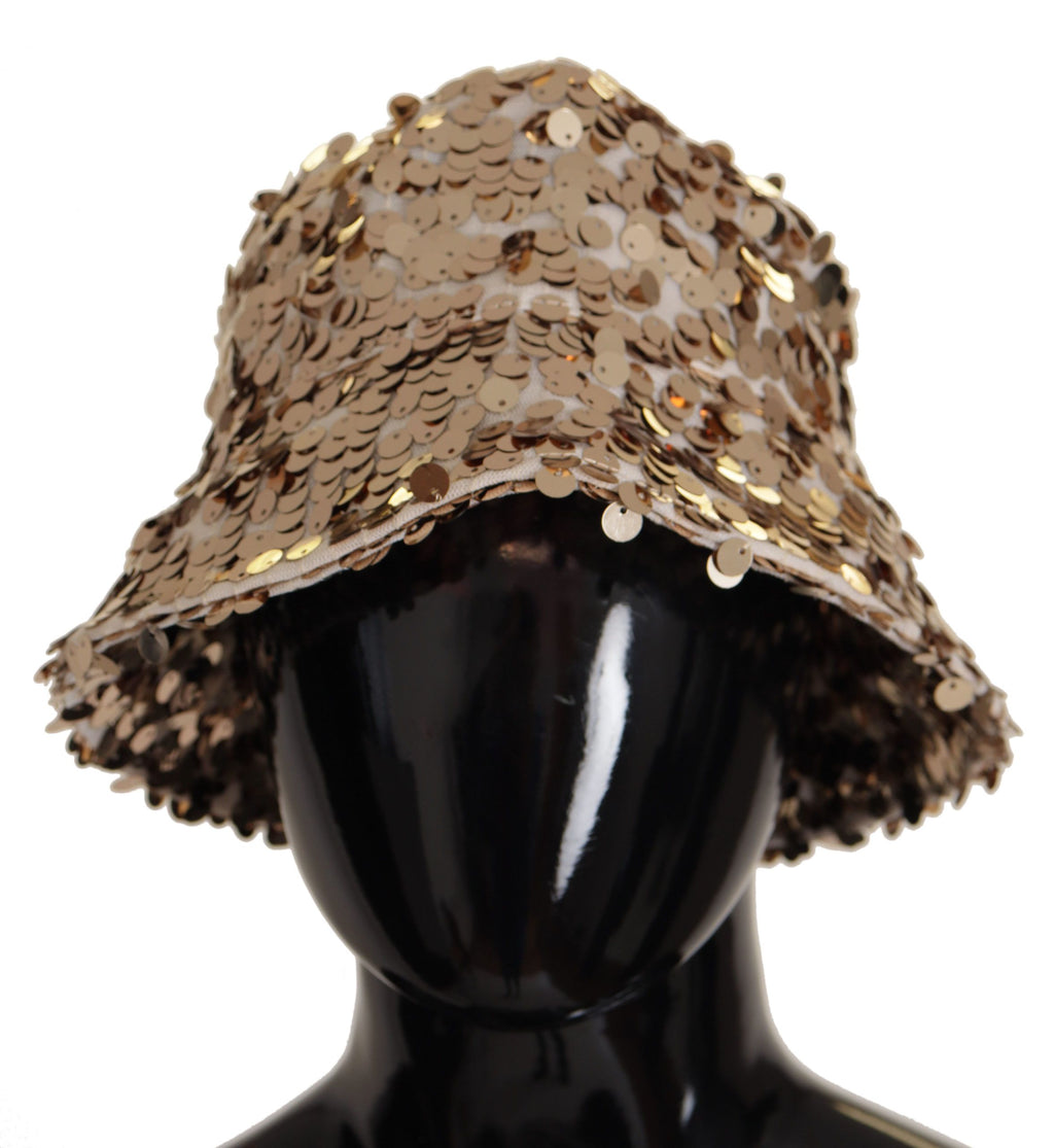 Dolce & Gabbana Gold Bucket Hats for Women