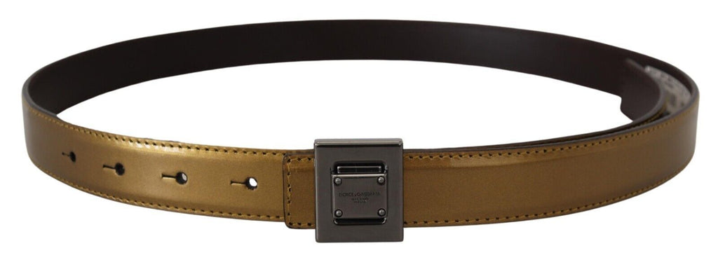 Dolce & Gabbana Gold Belt for Men detail view