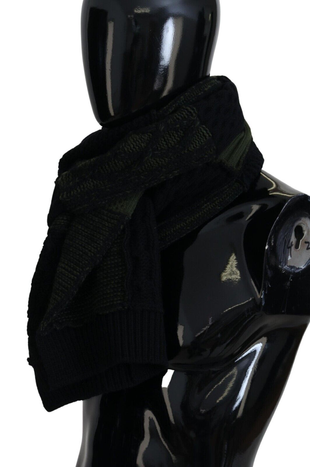 Dolce & Gabbana Black Scarf for Men detail view