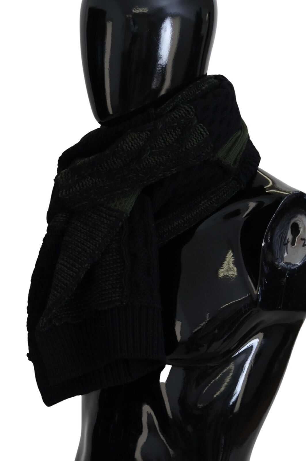 Dolce & Gabbana Black Scarf for Men detail view