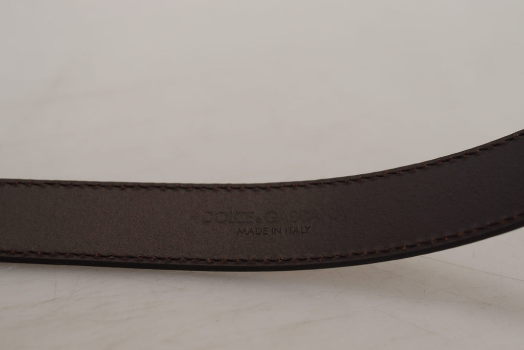Dolce & Gabbana Gold Belt for Men side view