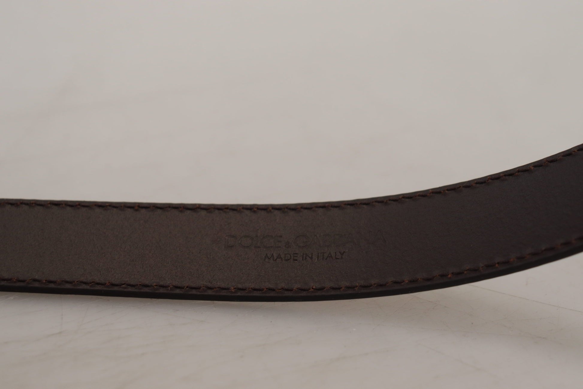 Dolce & Gabbana Gold Belt for Men side view