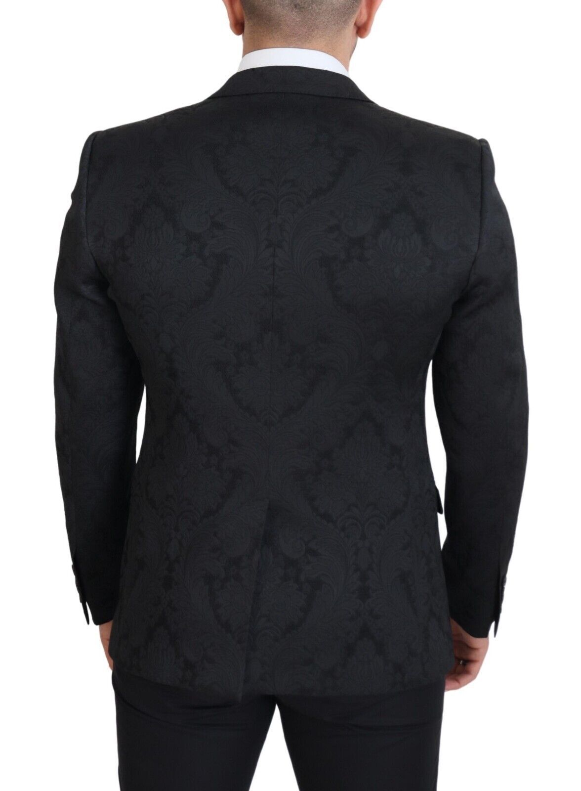 Dolce & Gabbana Black Two Piece Suits for Men detail view
