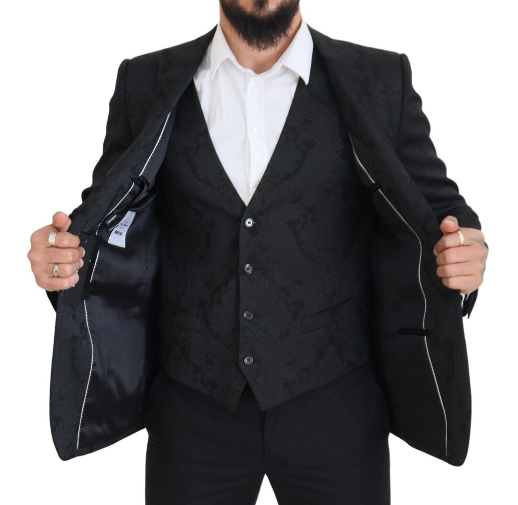 Dolce & Gabbana Black Two Piece Suits for Men additional view