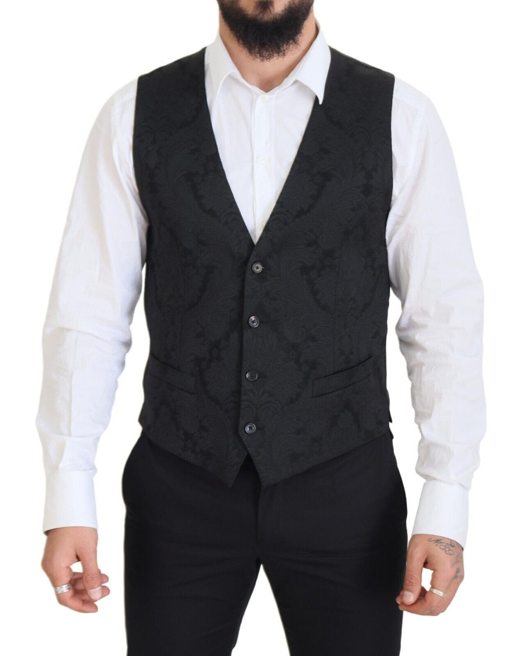 Dolce & Gabbana Black Two Piece Suits for Men additional view