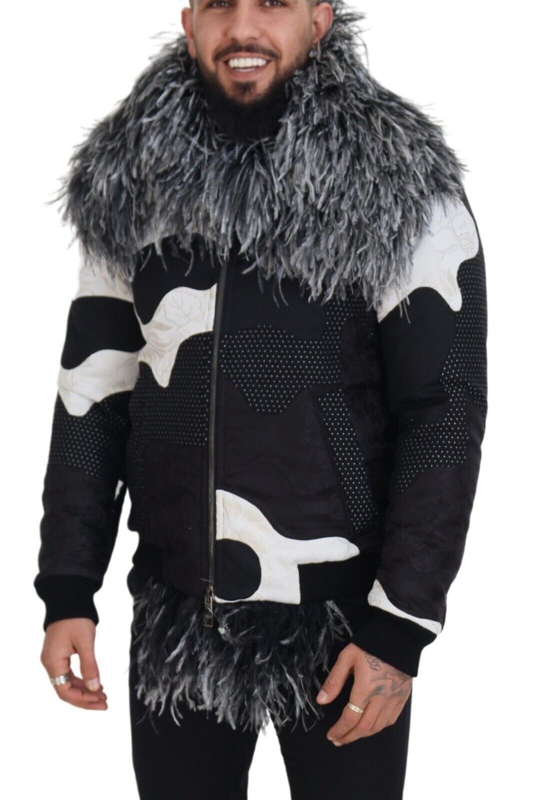 Dolce & Gabbana Black Bomber for Men additional view