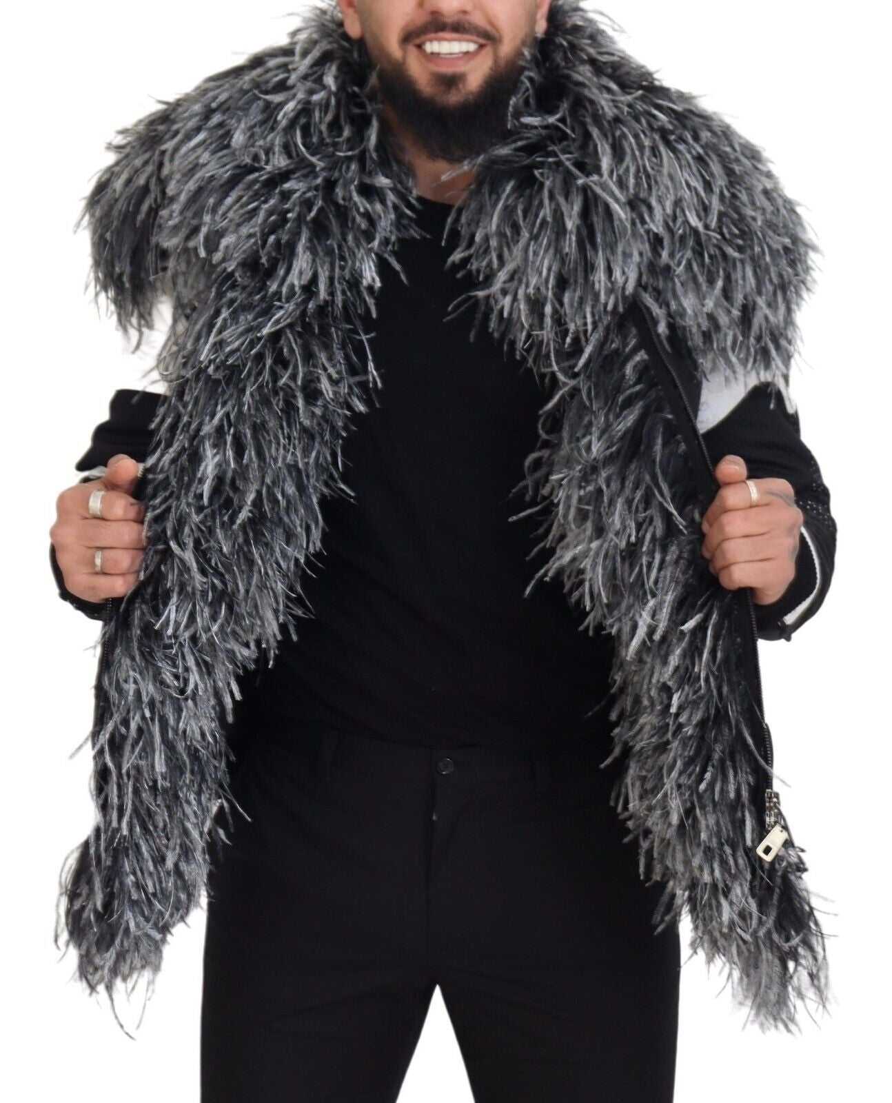 Dolce & Gabbana Black Bomber for Men additional view