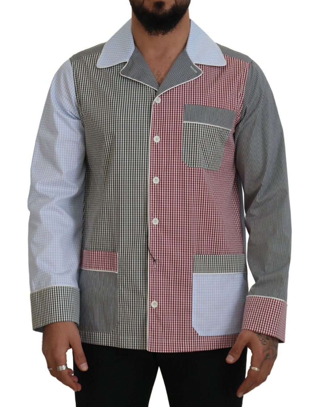 Dolce & Gabbana Multicolor Dress Shirt for Men