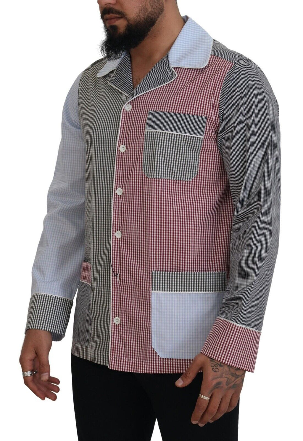 Dolce & Gabbana Multicolor Dress Shirt for Men alternate view