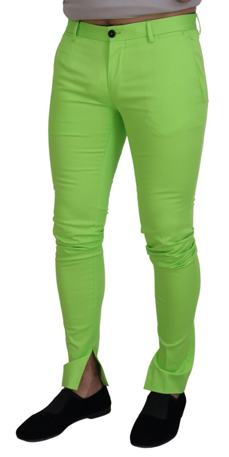 Dolce & Gabbana Green Skinny Pants for Men additional view