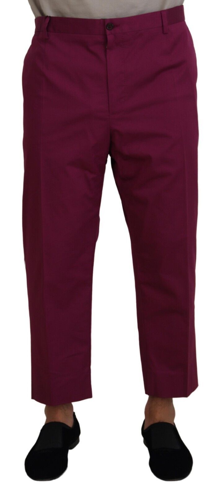 Dolce & Gabbana Pink Cropped Pants for Men