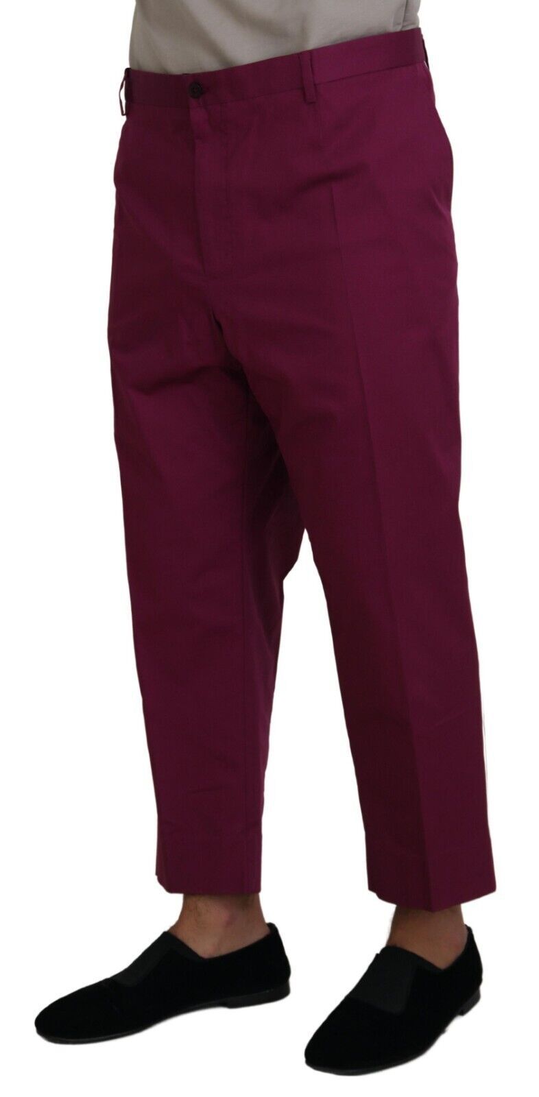 Dolce & Gabbana Pink Cropped Pants for Men alternate view