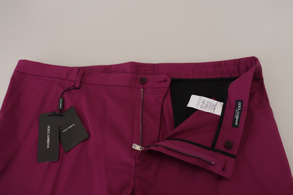 Dolce & Gabbana Pink Cropped Pants for Men additional view