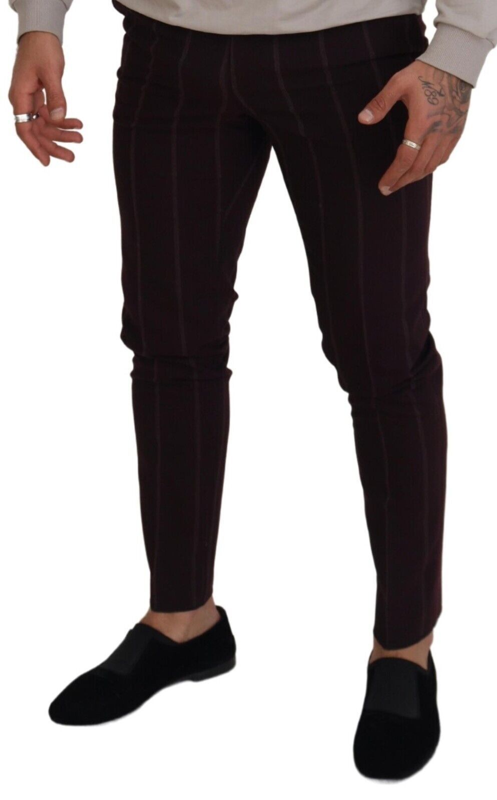 Dolce & Gabbana Brown Casual Pants for Men side view