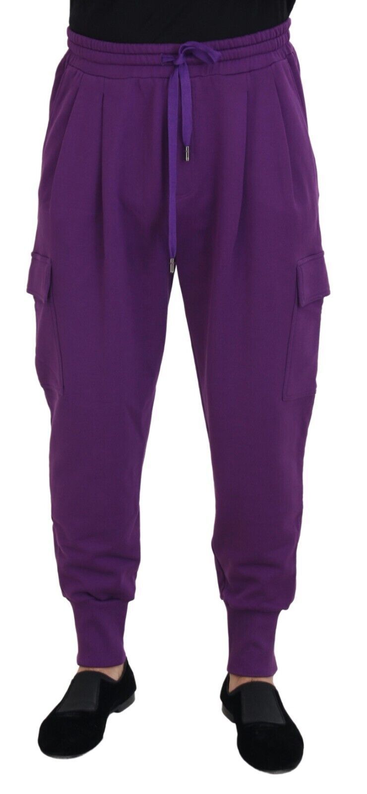 Dolce & Gabbana Purple Athletic Pants for Men