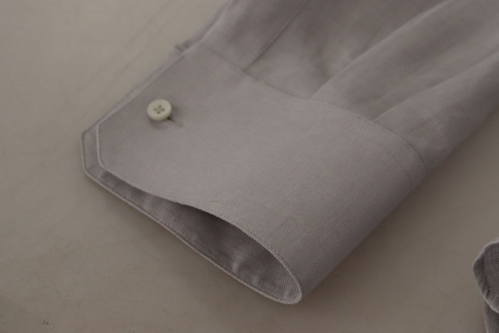 Dolce & Gabbana Grey Dress Shirt for Men additional view