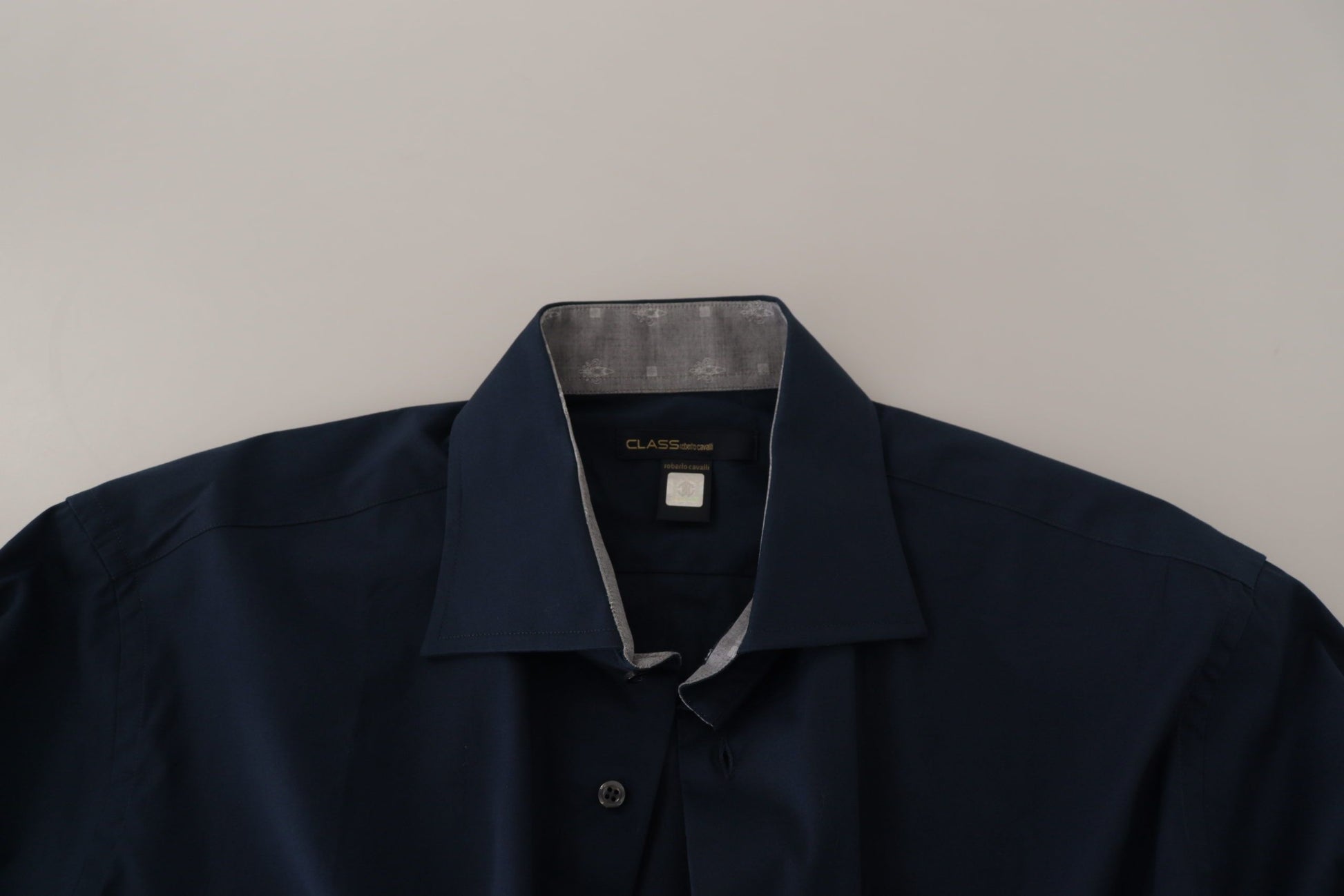 Roberto Cavalli Blue Dress Shirt for Men additional view