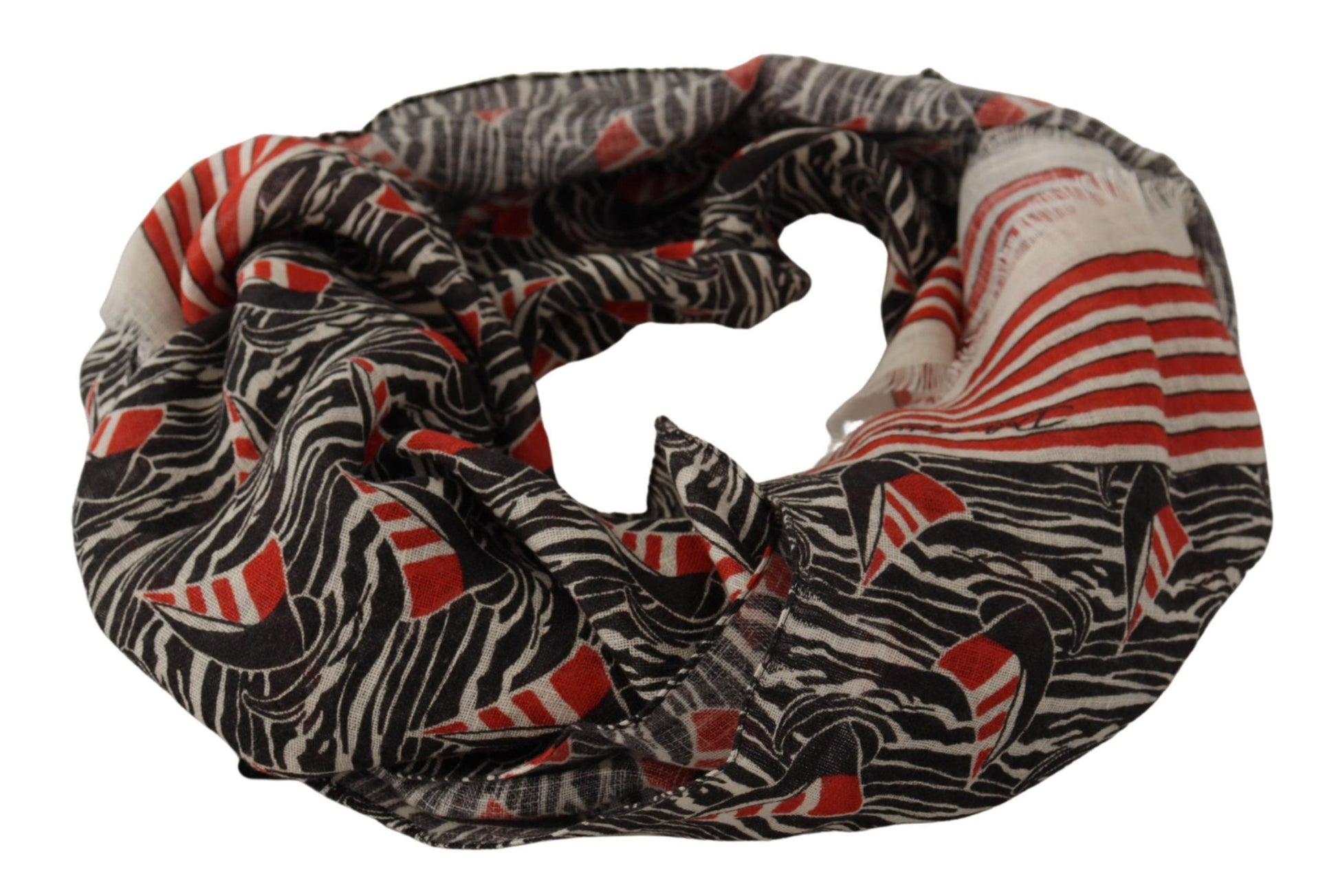 Dolce & Gabbana Red Scarf for Men detail view