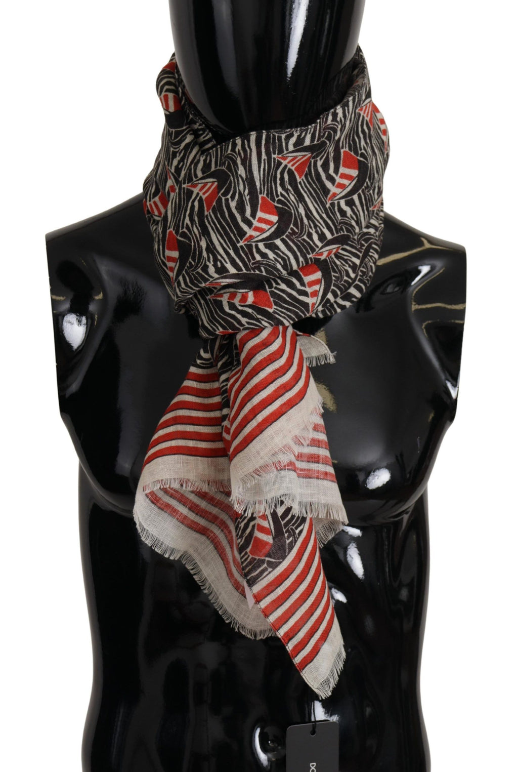 Dolce & Gabbana Red Scarf for Men