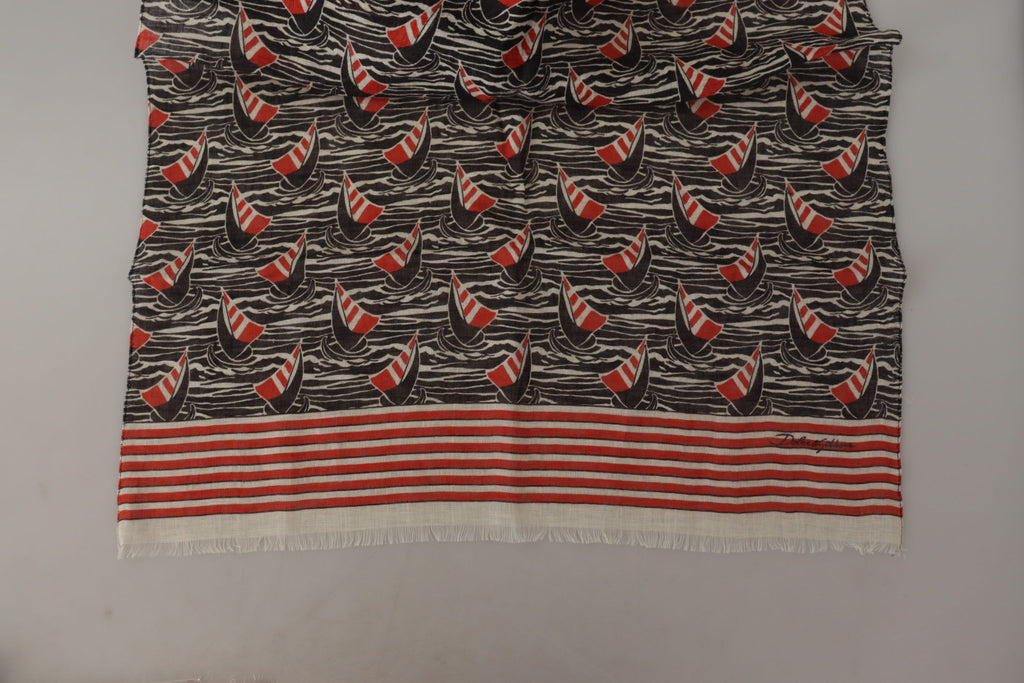 Dolce & Gabbana Red Scarf for Men additional view