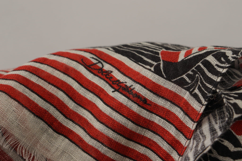 Dolce & Gabbana Red Scarf for Men additional view