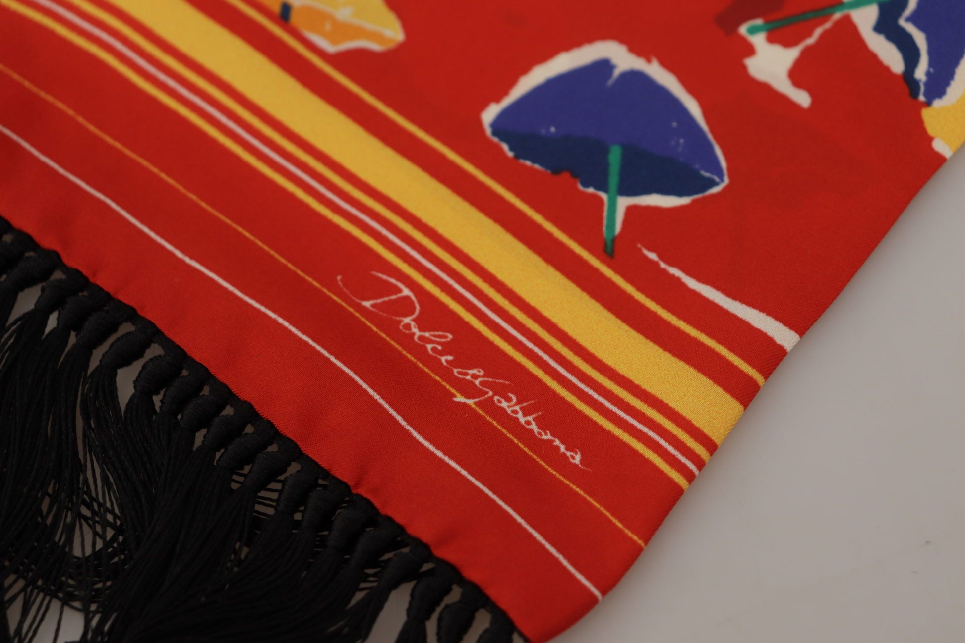 Dolce & Gabbana Multicolor Scarf for Men detail view