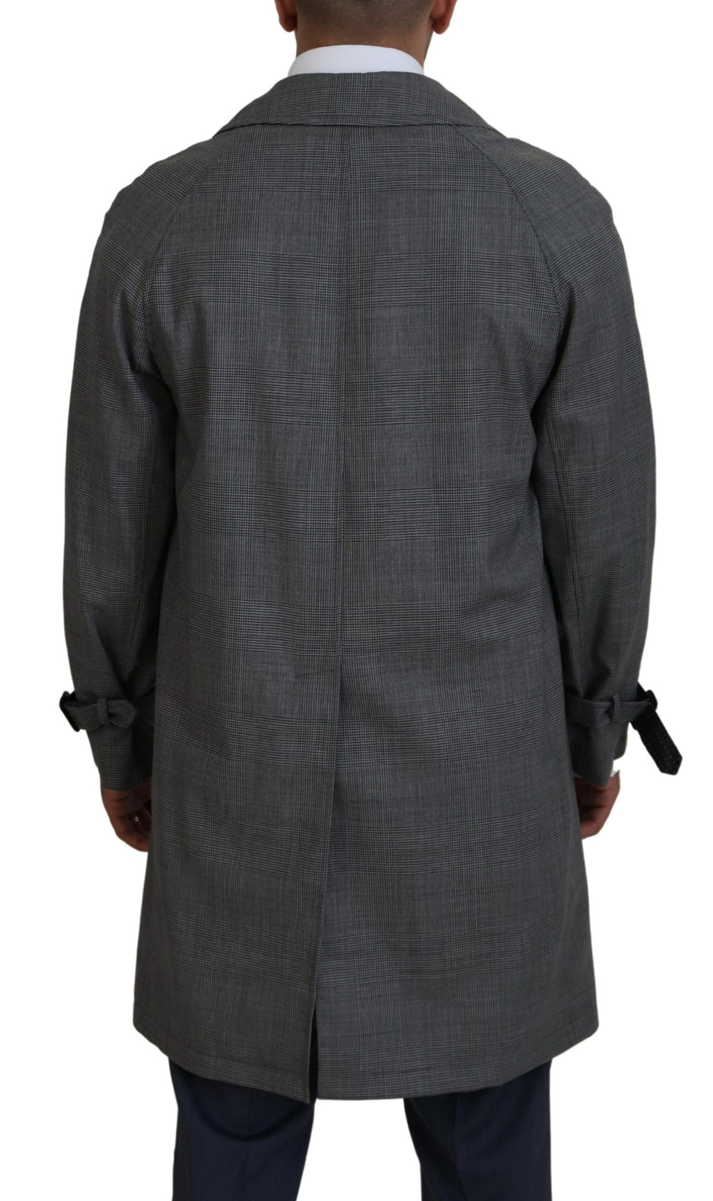 Dolce & Gabbana Grey Trench Coats for Men alternate view