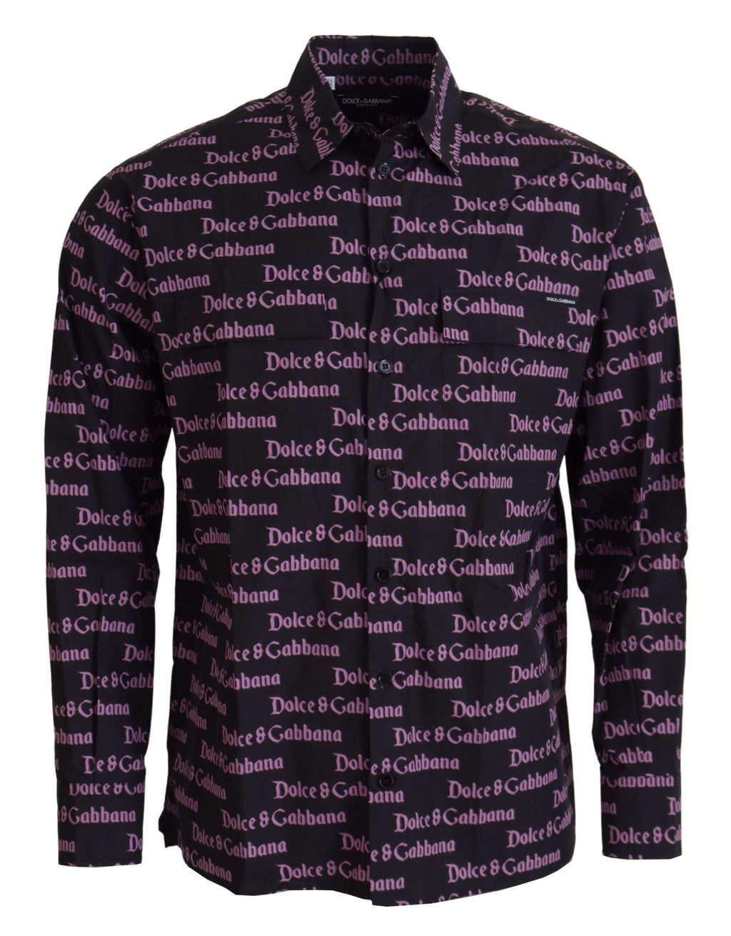 Dolce & Gabbana Black Dress Shirt for Men