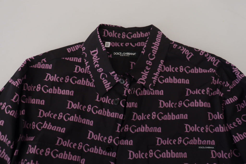 Dolce & Gabbana Black Dress Shirt for Men additional view