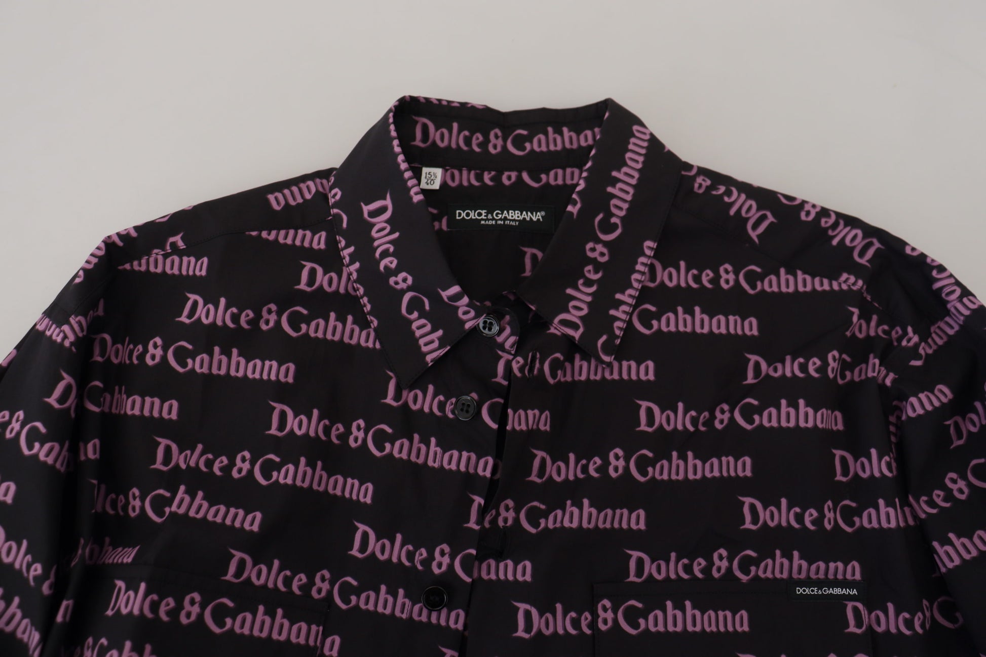 Dolce & Gabbana Black Dress Shirt for Men additional view