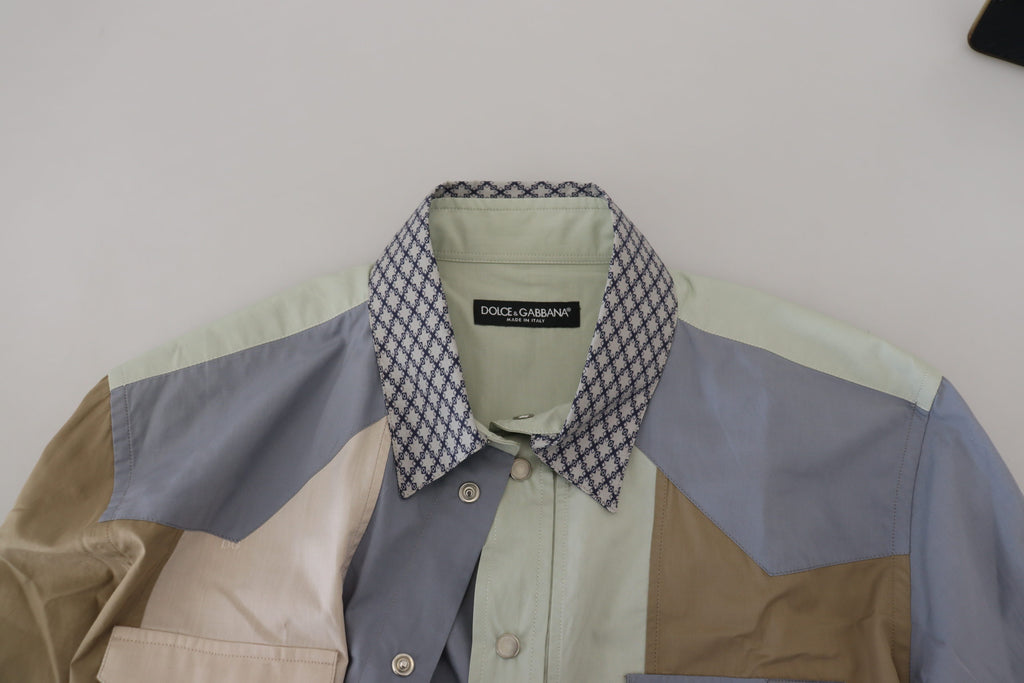 Dolce & Gabbana Multicolor Dress Shirt for Men additional view
