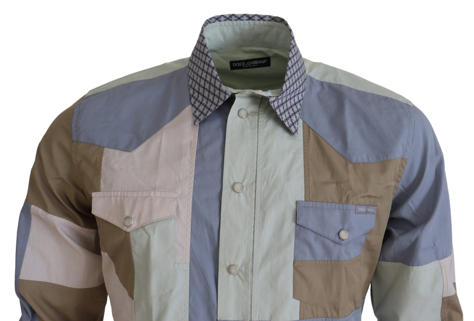 Dolce & Gabbana Multicolor Dress Shirt for Men alternate view
